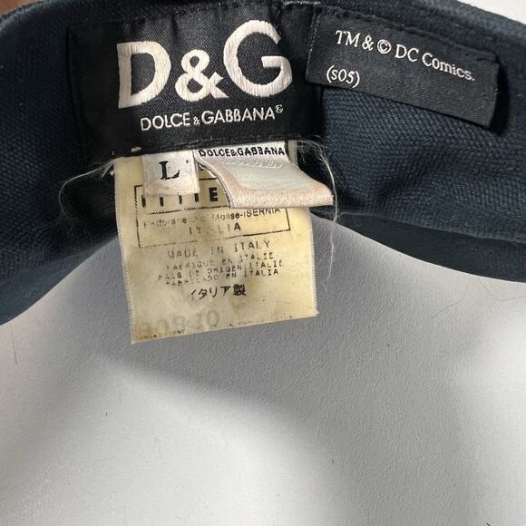 Dolce & Gabbana x Batman DC Comics Visor Size L Blue Limited Edition Rare - Picture 4 of 6
